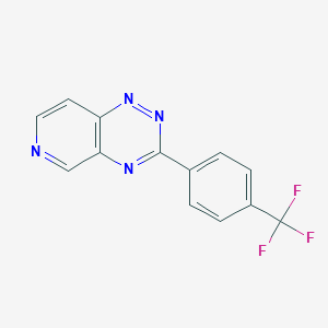 3-(4-Trifluoromethyl-phenyl)-pyrido(3,4-e)(1,2,4)triazine
