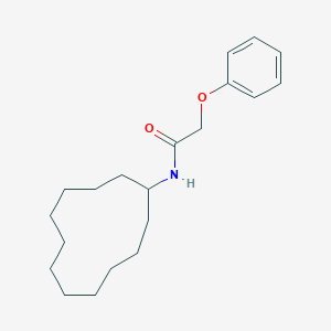 molecular formula C20H31NO2 B379607 N-cyclododecyl-2-phenoxyacetamide 