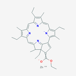 molecular formula C37H42N4O2Zn B037963 Zn(II) Aetiopurpurin CAS No. 113031-38-2