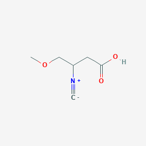 3-Isocyano-4-methoxybutanoic acid