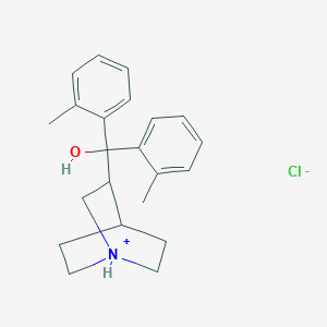 3-Quinuclidinemethanol, alpha,alpha-di-o-tolyl-, hydrochloride
