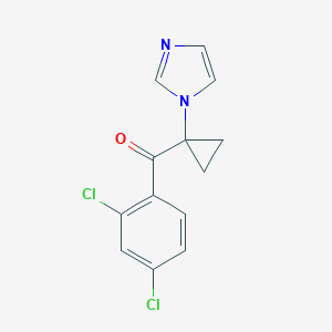(2,4-Dichlorophenyl)-(1-imidazol-1-ylcyclopropyl)methanone