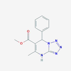 molecular formula C13H13N5O2 B380280 Methyl 5-methyl-7-phenyl-4,7-dihydrotetraazolo[1,5-a]pyrimidine-6-carboxylate 