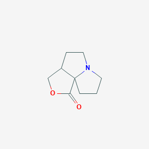 1H,7H-Furo[3,4-g]pyrrolizin-1-one,hexahydro-(9CI)