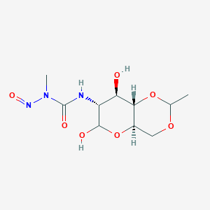 molecular formula C10H17N3O7 B038055 EG-Stz CAS No. 121230-21-5