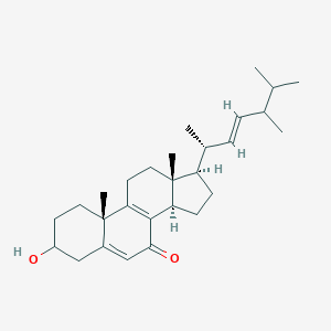 3-Hydroxy-24-methylcholesta-5,8,22-trien-7-one