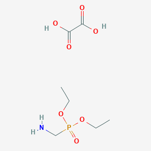 molecular formula C7H16NO7P B038064 Diethyl (aminomethyl)phosphonate oxalate CAS No. 117196-73-3