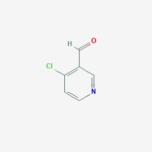 molecular formula C6H4ClNO B038066 4-Chloronicotinaldehyde CAS No. 114077-82-6