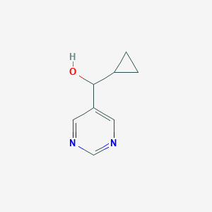 Cyclopropyl(pyrimidin-5-yl)methanol