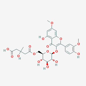 molecular formula C29H32O16 B038075 Viscumneoside IV CAS No. 119725-29-0