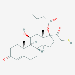 molecular formula C25H36O5S B038080 Butixocort CAS No. 120815-74-9