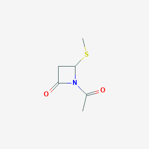 N-acetyl-4-methylthioazetidinone