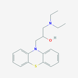 1-(diethylamino)-3-(10H-phenothiazin-10-yl)propan-2-ol