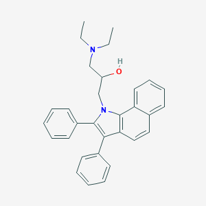 1-(diethylamino)-3-(2,3-diphenyl-1H-benzo[g]indol-1-yl)propan-2-ol