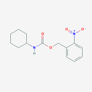 2-Nitrobenzyl cyclohexylcarbamate