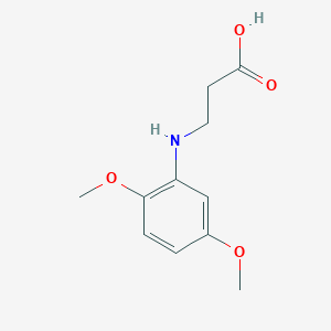 3-(2,5-Dimethoxyanilino)propanoic acid