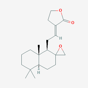 molecular formula C20H30O3 B038134 Galanolactone CAS No. 115753-79-2