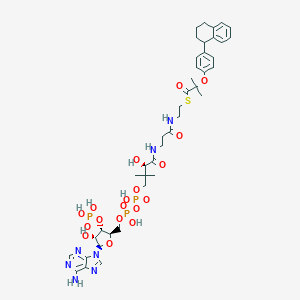 molecular formula C41H56N7O18P3S B038139 Nafenopin-coenzyme A CAS No. 112195-81-0