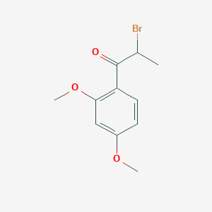 2-Bromo-1-(2,4-dimethoxyphenyl)propan-1-one