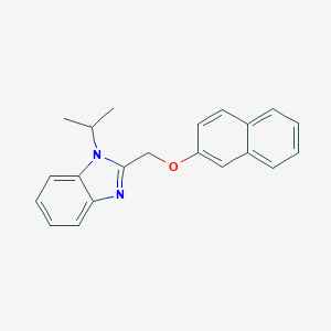 2-{[1-(Methylethyl)benzimidazol-2-yl]methoxy}naphthalene