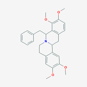 molecular formula C28H31NO4 B038169 Benzyltetrahydropalmatine CAS No. 114090-45-8