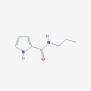 molecular formula C8H12N2O B038185 N-Propyl-1H-pyrrole-2-carboxamide CAS No. 120309-46-8