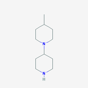 molecular formula C11H22N2 B038192 4-Methyl-1,4'-bipiperidine CAS No. 116797-02-5