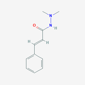 molecular formula C11H14N2O B381970 N',N'-dimethyl-3-phenylacrylohydrazide CAS No. 1014-89-7