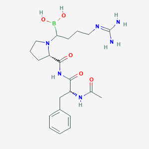 Acetylphenylalanyl-prolyl-bor-arginine