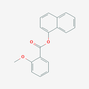 molecular formula C18H14O3 B382057 1-Naphthyl 2-methoxybenzoate 
