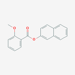 molecular formula C18H14O3 B382059 2-Naphthyl 2-methoxybenzoate 