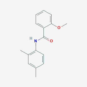 molecular formula C16H17NO2 B382061 N-(2,4-dimethylphenyl)-2-methoxybenzamide 