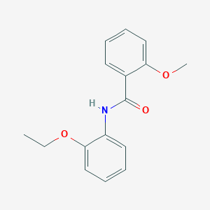 molecular formula C16H17NO3 B382067 N-(2-ethoxyphenyl)-2-methoxybenzamide CAS No. 306279-65-2