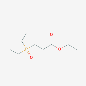 molecular formula C9H19O3P B3821134 Ethyl 3-diethylphosphorylpropanoate 