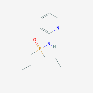 molecular formula C13H23N2OP B3821269 N-dibutylphosphorylpyridin-2-amine 