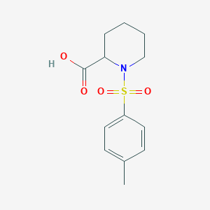 molecular formula C13H17NO4S B382158 1-(Toluene-4-sulfonyl)-piperidine-2-carboxylic acid CAS No. 144630-15-9