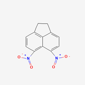 molecular formula C12H8N2O4 B3822058 5,6-Dinitroacenaphthene CAS No. 4406-87-5