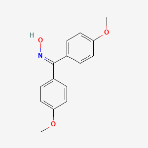 molecular formula C15H15NO3 B3822402 n-Hydroxy-1,1-bis(4-methoxyphenyl)methanimine CAS No. 54150-63-9