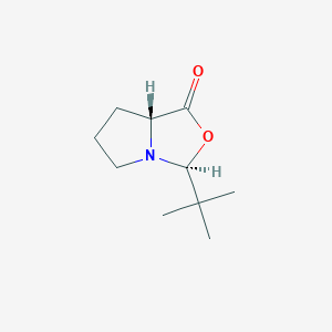 (3S,7Ar)-3-tert-butyl-5,6,7,7a-tetrahydro-3H-pyrrolo[1,2-c][1,3]oxazol-1-one