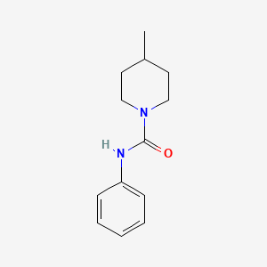 molecular formula C13H18N2O B3823715 4-methyl-N-phenylpiperidine-1-carboxamide CAS No. 57754-88-8