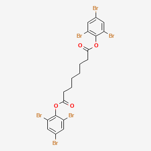 molecular formula C20H16Br6O4 B3824031 Bis(2,4,6-tribromophenyl) octanedioate 