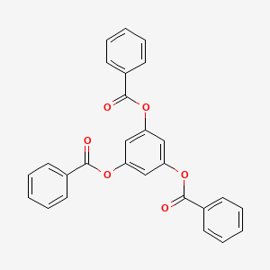 molecular formula C27H18O6 B3824805 (3,5-Dibenzoyloxyphenyl) benzoate CAS No. 7510-54-5