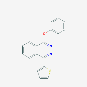 1-(3-Methylphenoxy)-4-thien-2-ylphthalazine