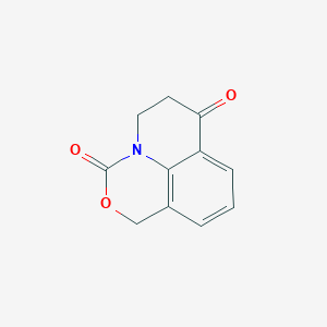 5,6-Dihydro-1H-[1,3]oxazino[5,4,3-ij]quinoline-3,7-dione