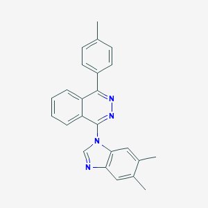 1-(5,6-dimethyl-1H-benzimidazol-1-yl)-4-(4-methylphenyl)phthalazine