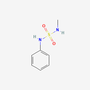 molecular formula C7H10N2O2S B3825197 N-methyl-N'-phenylsulfuric diamide 