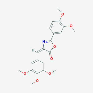 2-(3,4-dimethoxyphenyl)-4-(3,4,5-trimethoxybenzylidene)-1,3-oxazol-5(4H)-one
