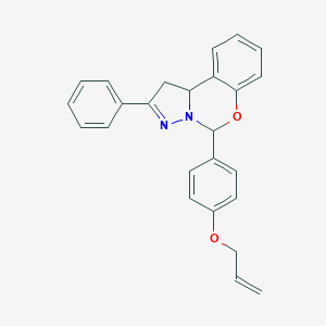 5-[4-(Allyloxy)phenyl]-2-phenyl-1,10b-dihydropyrazolo[1,5-c][1,3]benzoxazine