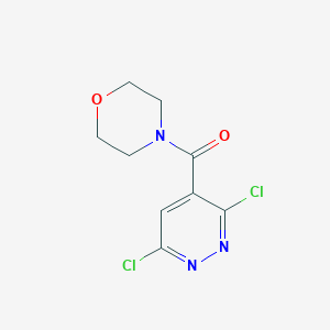 4-(3,6-Dichloropyridazine-4-carbonyl)morpholine