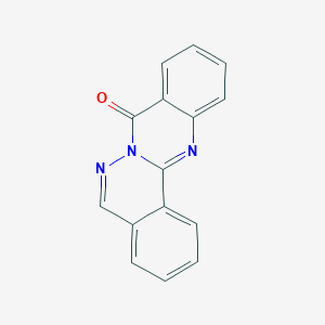 molecular formula C15H9N3O B382599 Quinazolino[2,3-a]phthalazin-8-one 